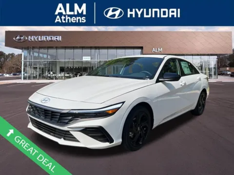 White 2026 Hyundai Elantra SEL Sport for sale in Athens, GA