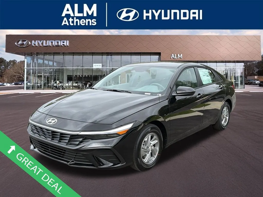 Black 2026 Hyundai Elantra SE for sale in Athens, GA