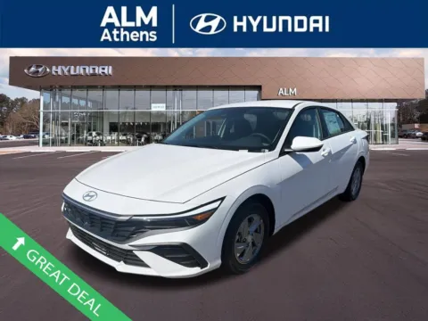 White 2026 Hyundai Elantra SE for sale in Athens, GA