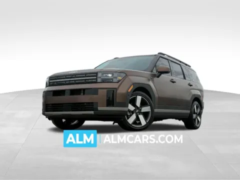 Brown 2025 Hyundai Santa Fe Hybrid Limited for sale in Athens, GA