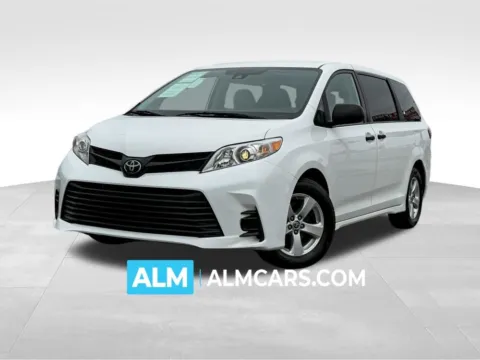 White 2020 Toyota Sienna L for sale in Athens, GA
