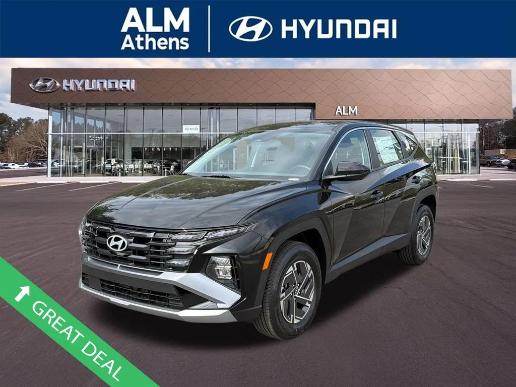 Black 2026 Hyundai Tucson Hybrid Blue SE for sale in Athens, GA
