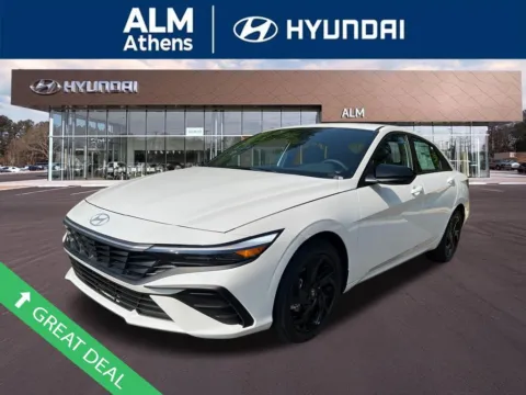 White 2026 Hyundai Elantra SEL Sport for sale in Athens, GA