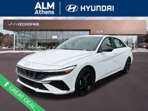 White 2026 Hyundai Elantra SEL Sport for sale in Athens, GA
