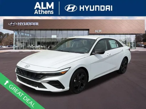 White 2026 Hyundai Elantra SEL Sport for sale in Athens, GA