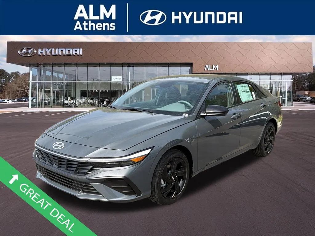Gray 2026 Hyundai Elantra SEL Sport for sale in Athens, GA