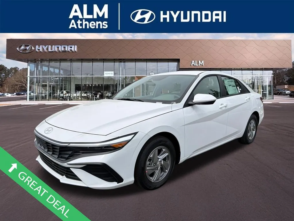 White 2026 Hyundai Elantra SE for sale in Athens, GA