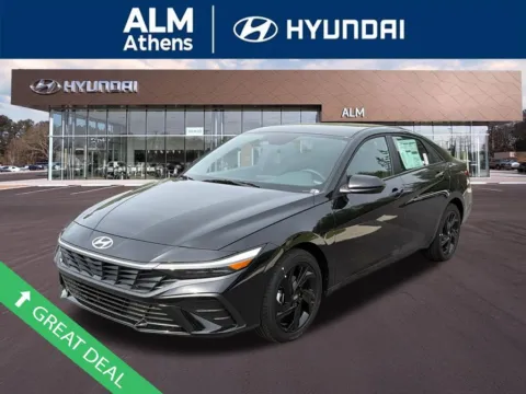 Black 2026 Hyundai Elantra SEL Sport for sale in Athens, GA