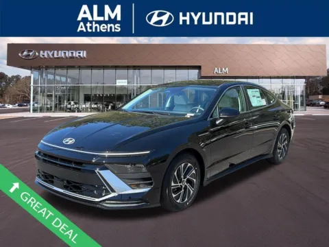 Black 2026 Hyundai Sonata Hybrid Blue for sale in Athens, GA