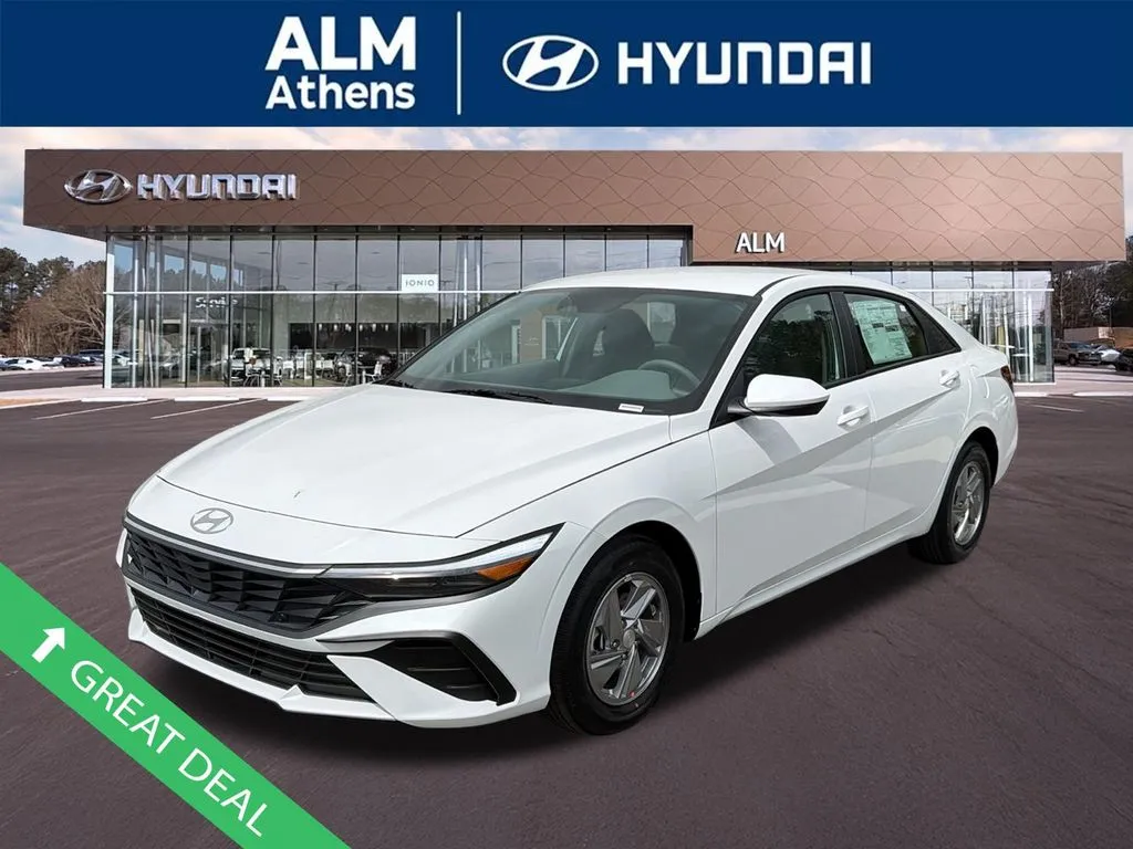 White 2026 Hyundai Elantra SE for sale in Athens, GA