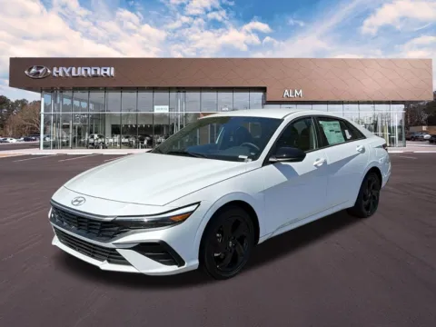 White 2026 Hyundai Elantra Hybrid SEL Sport for sale in Athens, GA