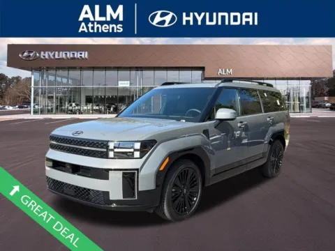 Gray 2026 Hyundai Santa Fe Hybrid Calligraphy for sale in Athens, GA