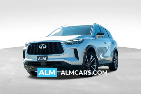 Silver 2023 INFINITI QX60 LUXE for sale in Athens, GA