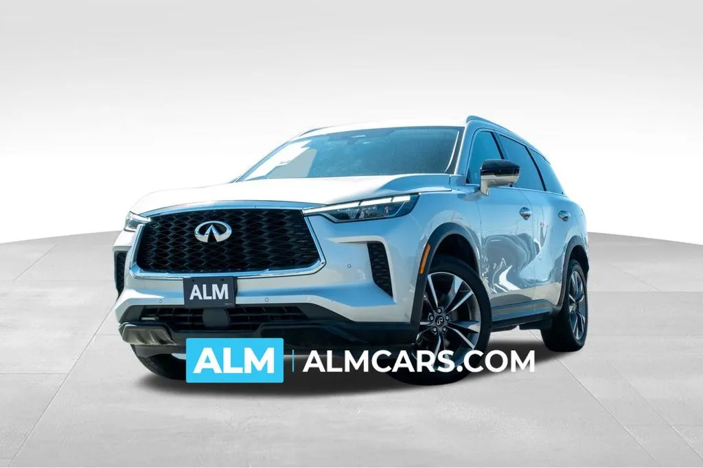 Silver 2023 INFINITI QX60 LUXE for sale in Athens, GA