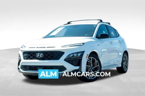 White 2022 Hyundai Kona N Line for sale in Athens, GA