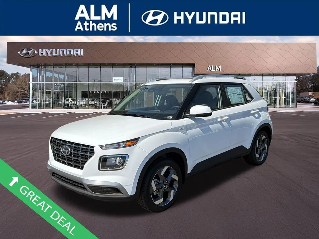 White 2026 Hyundai Venue SEL for sale in Athens, GA