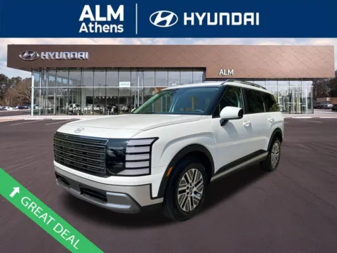 White 2026 Hyundai Palisade Hybrid Blue SEL for sale in Athens, GA