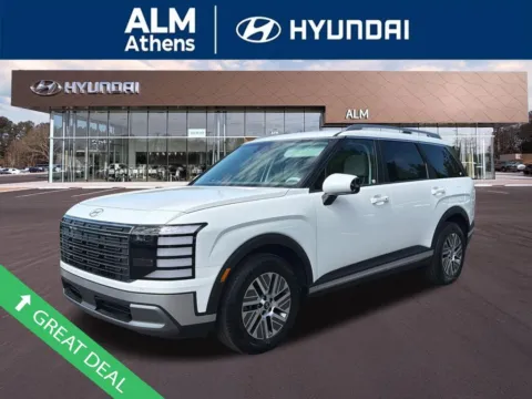 White 2026 Hyundai Palisade Hybrid Blue SEL for sale in Athens, GA