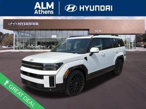 White 2026 Hyundai Santa Fe Calligraphy for sale in Athens, GA