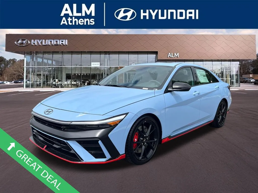 Blue 2026 Hyundai Elantra N for sale in Athens, GA