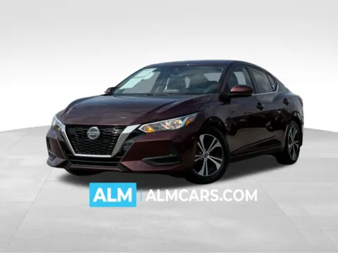 Red 2020 Nissan Sentra SV for sale in Athens, GA