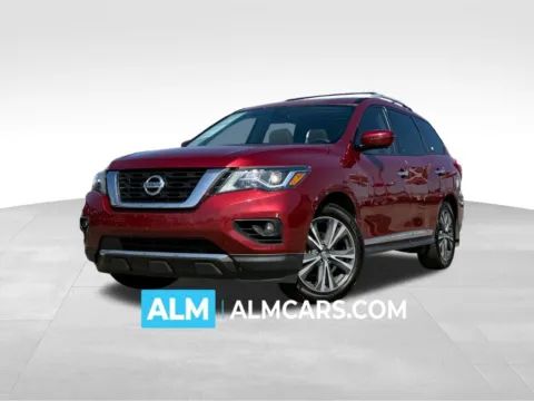 Red 2017 Nissan Pathfinder Platinum for sale in Athens, GA
