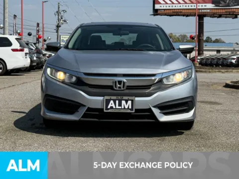 Another view of 2016 Honda Civic EX for sale in Athens, GA at ALM Hyundai Athens