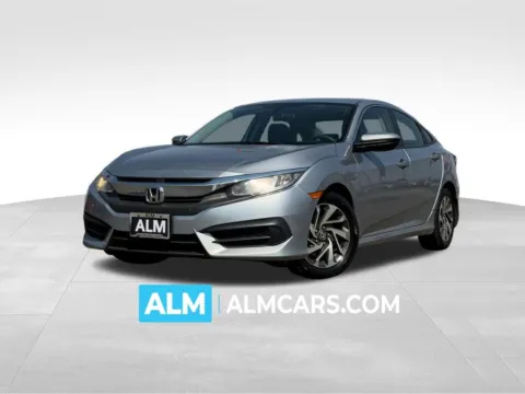 Black 2016 Honda Civic EX for sale in Athens, GA