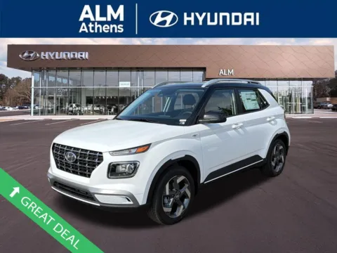 White 2026 Hyundai Venue SEL for sale in Athens, GA