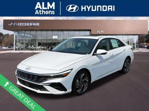 White 2026 Hyundai Elantra Limited for sale in Athens, GA