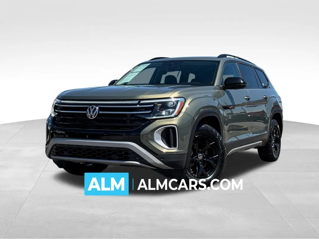 Green 2024 Volkswagen Atlas 2.0T Peak Edition SE w/Technology for sale in Athens, GA