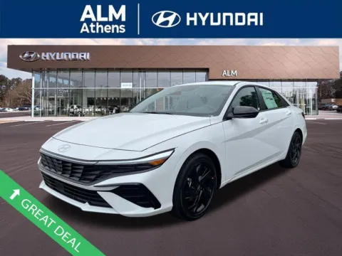 White 2026 Hyundai Elantra SEL Sport for sale in Athens, GA