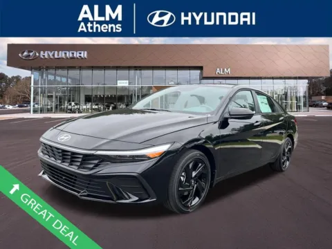 Black 2026 Hyundai Elantra SEL Sport for sale in Athens, GA