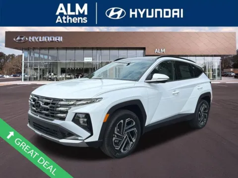 White 2026 Hyundai Tucson Hybrid Limited for sale in Athens, GA
