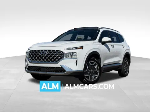 White 2023 Hyundai Santa Fe Hybrid SEL Premium for sale in Athens, GA