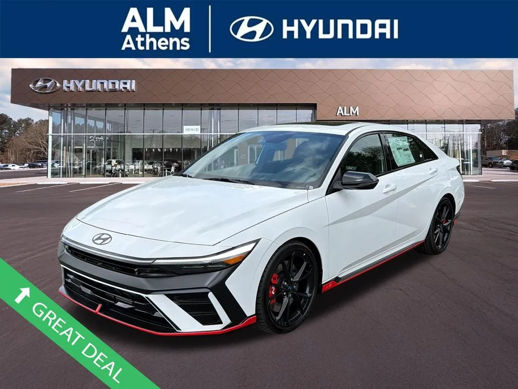 White 2026 Hyundai Elantra N for sale in Athens, GA