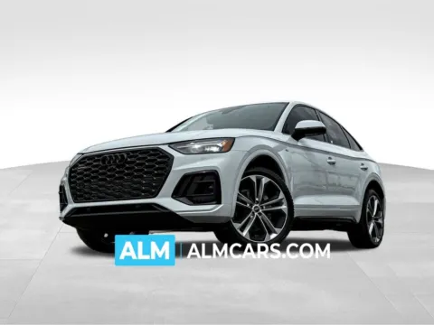 White 2023 Audi Q5 Sportback quattro S line Prem Plus 45 TFSI for sale in Athens, GA