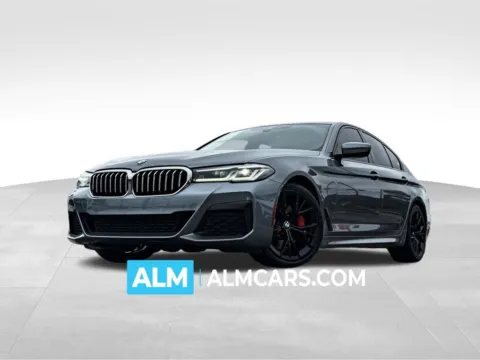 Gray 2021 BMW 5 Series 530i for sale in Athens, GA