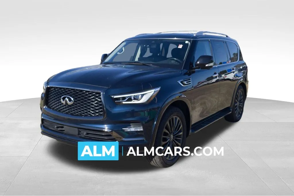 Blue 2022 INFINITI QX80 Premium Select for sale in Athens, GA