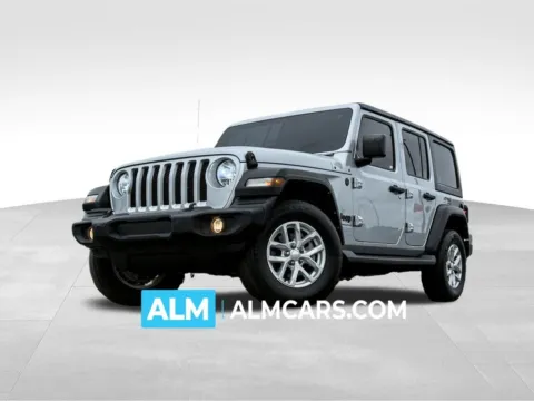 Silver 2023 Jeep Wrangler Sport S for sale in Athens, GA