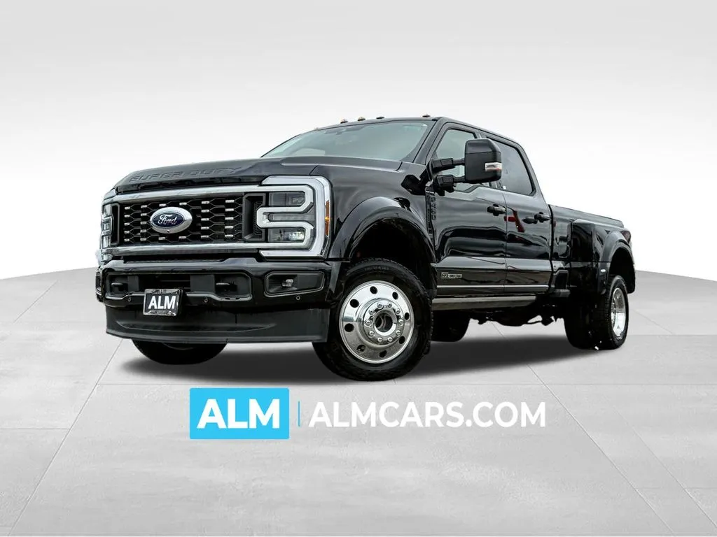 Black 2025 Ford F-450SD Platinum for sale in Athens, GA