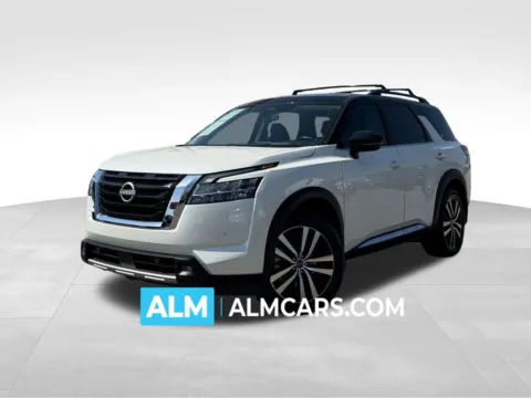 White 2023 Nissan Pathfinder Platinum for sale in Athens, GA