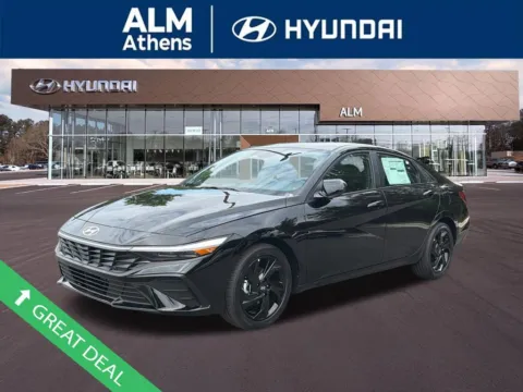 Black 2026 Hyundai Elantra SEL Sport for sale in Athens, GA
