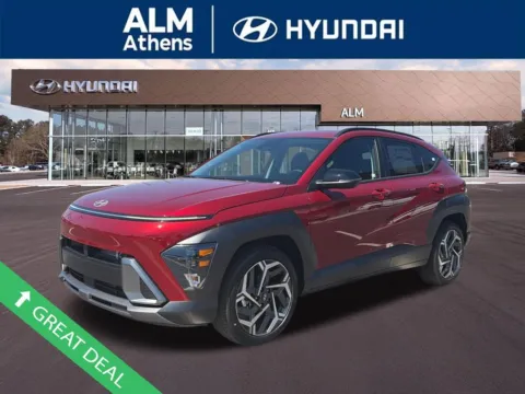 Red 2026 Hyundai Kona SEL Premium for sale in Athens, GA