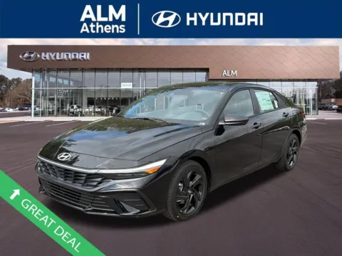 Black 2026 Hyundai Elantra SEL Sport for sale in Athens, GA