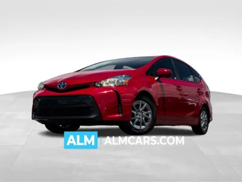 Red 2017 Toyota Prius v Two for sale in Athens, GA