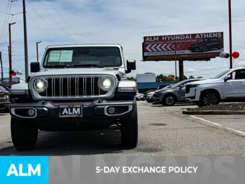 Another view of 2024 Jeep Wrangler Sahara for sale in Athens, GA at ALM Hyundai Athens