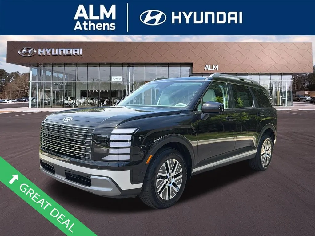 Black 2026 Hyundai Palisade Hybrid Blue SEL Premium for sale in Athens, GA