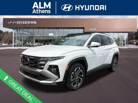 White 2026 Hyundai Tucson Hybrid Limited for sale in Athens, GA