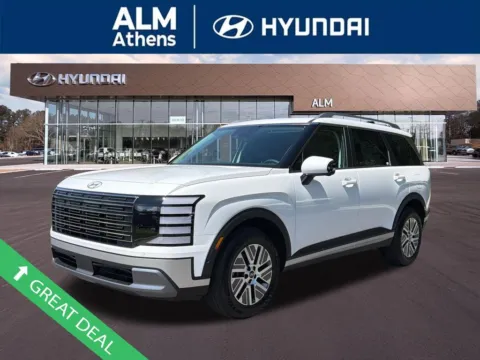 White 2026 Hyundai Palisade Hybrid Blue SEL Premium for sale in Athens, GA
